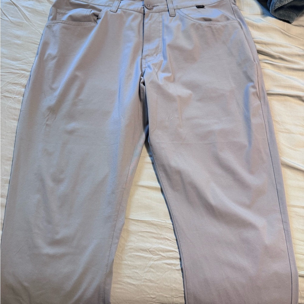 Travis Mathew Men's Chinos in Light Gray